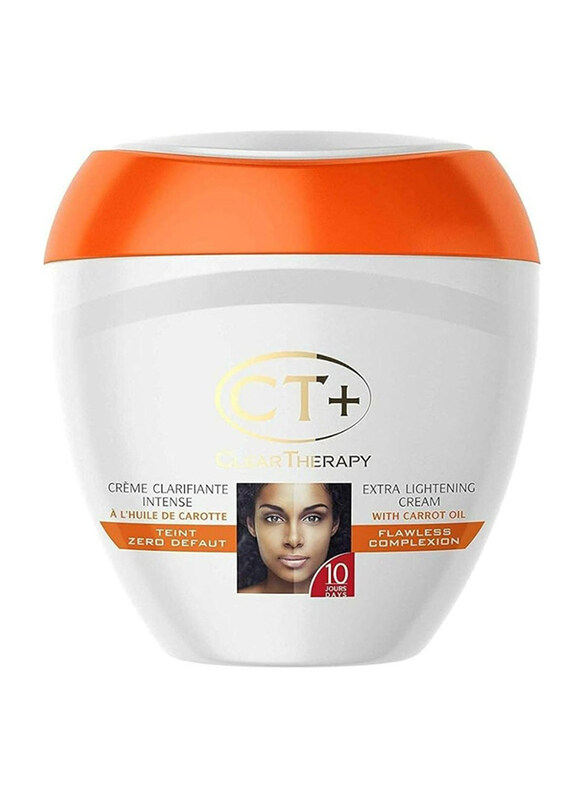 

CT+ Clear Therapy Extra Lightening Cream with Carrot Oil, 400ml