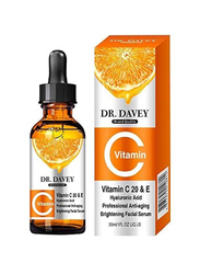 Dr. Davey Vitamin C Face Cream And Facial Serum Clear, 30ml+ 50gm, 2 Pieces