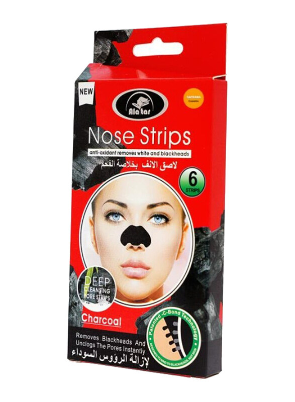 

Alattar Nose Strips with Charcoal Extract, 6 Strips