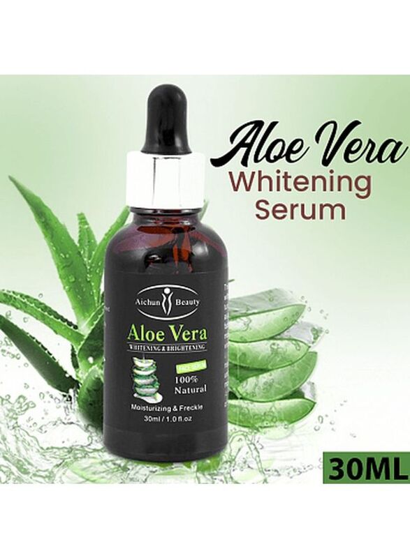 Aichun Beauty Aloe Vera Whitening and Brightening Facial Serum, 30ml