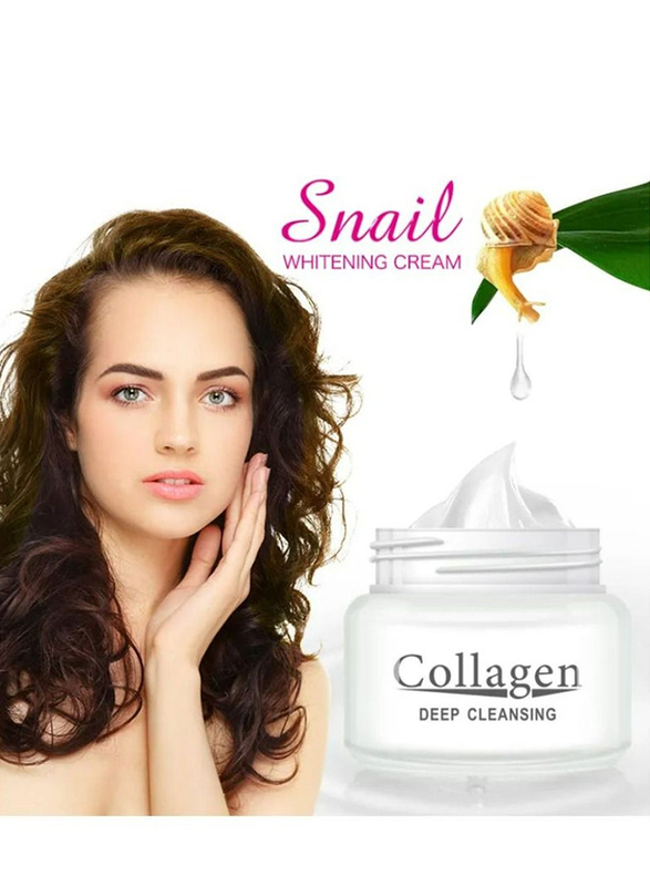 Collagen Cream Snail Whitening with Collagen, 80gm