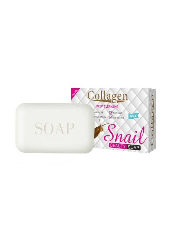 Collagen Snail Whitening Soap, 100g