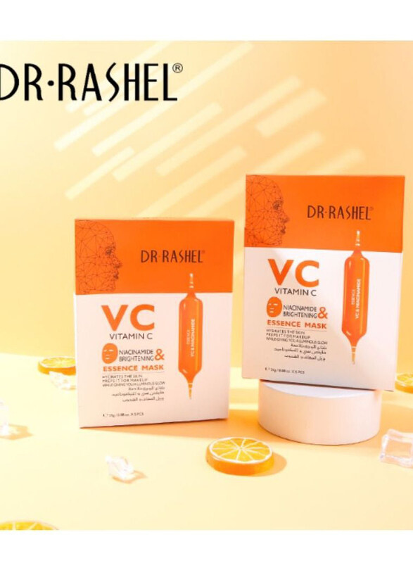 

Dr. Rashel Vitamin-C and Niacinamide and Brightening Essence Mask, 25gm