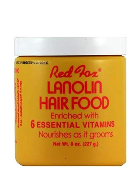 

Red Fox Lanolin Hair Food for All Hair Types, 227gm