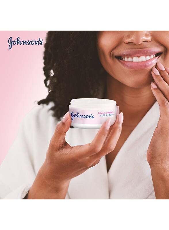 Johnson's 24 Hour Moisture Soft Body Cream, 200ml