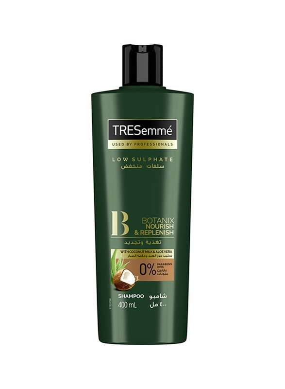 Tresemme Botanix Natural Nourish And Replenish Shampoo for Dry Hair, 400ml