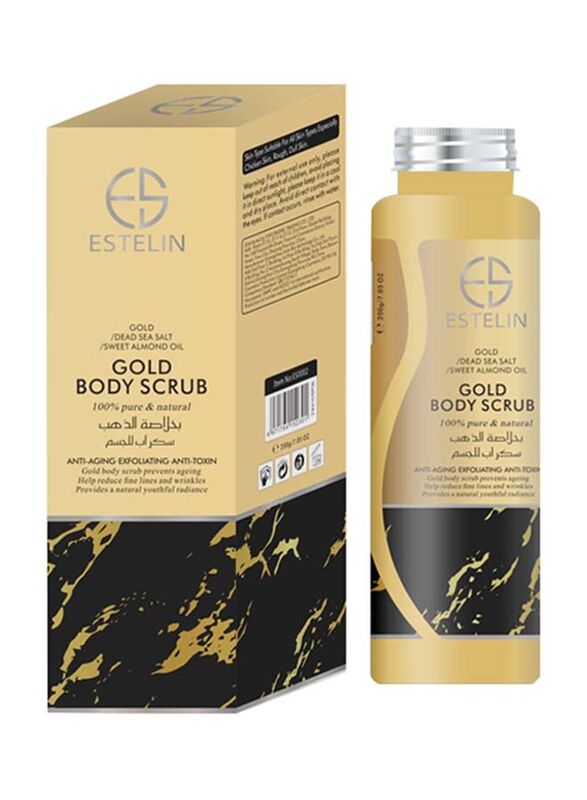 

Estelin Gold Body Scrub, 200gm