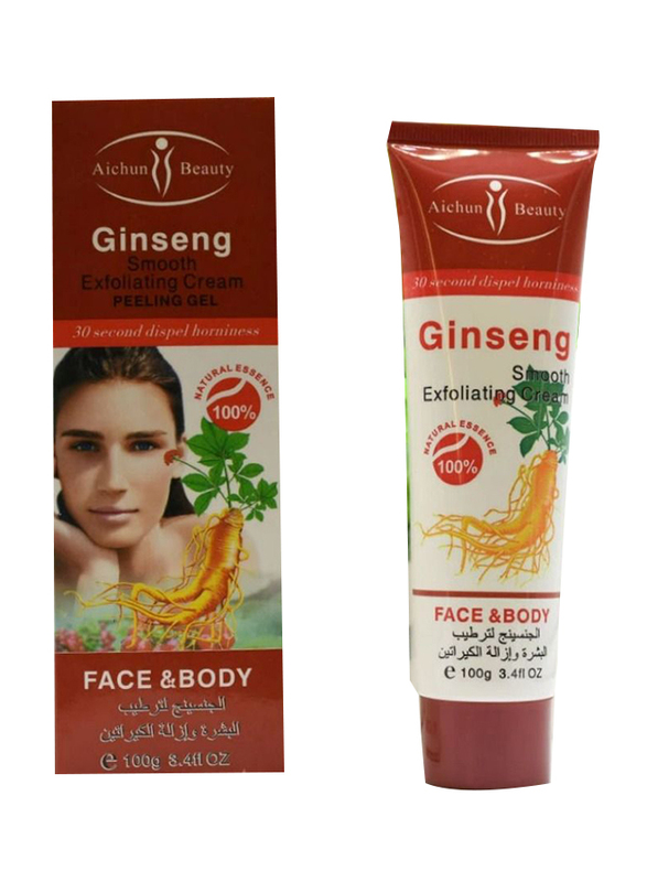 Aichun Beauty Ginseng Face Scrub Gel, 100ml