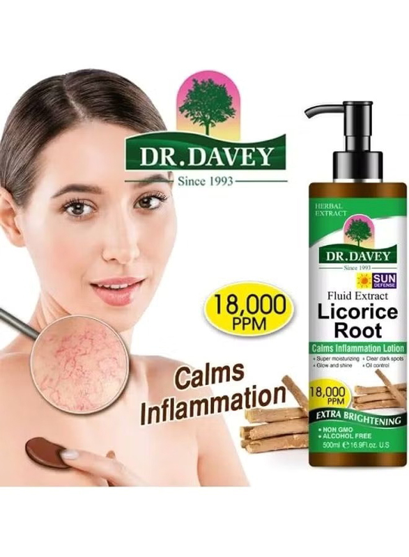 Dr. Davey Licorice Root Lotion, 500ml