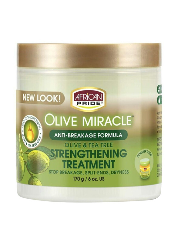 

African Pride Olive Miracle Anti-Breakage Creme for All Hair Type, 170g