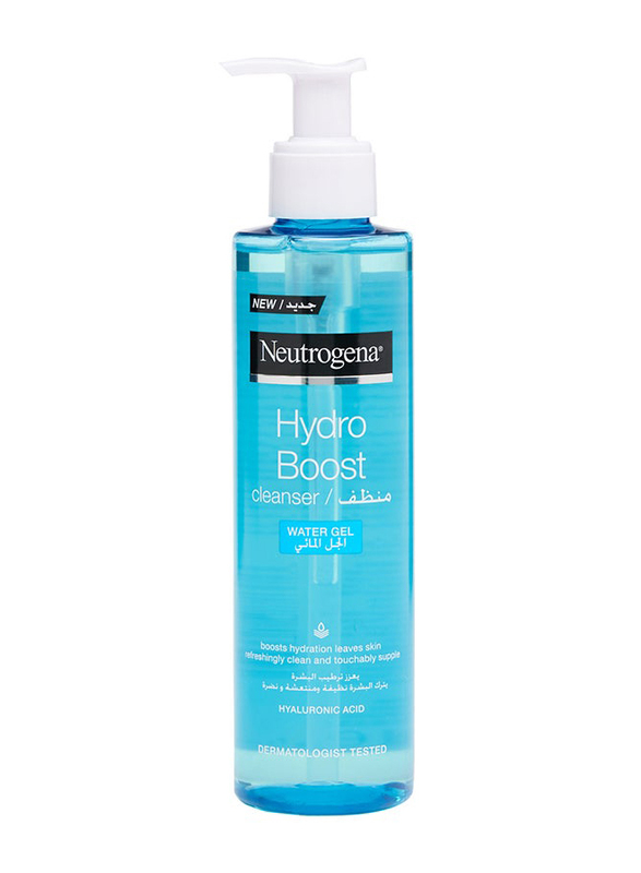 Neutrogena Cleansing Water Gel with Hydro Boost for Normal To Dry Skin, 200ml