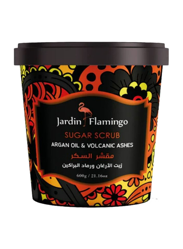 

Jardin Flamingo Argan Oil & Volcanic Ashes Sugar Scrub, 600gm