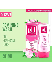 pH Care Floral Clean Feminine Wash, 50ml