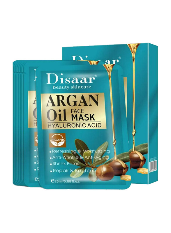 

Disaar Argan Oil Face Mask, 10 x 25ml