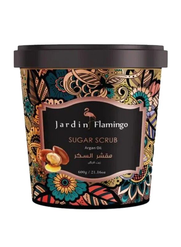 Jardin Flamingo Sugar Scrub Argan Oil, 600gm