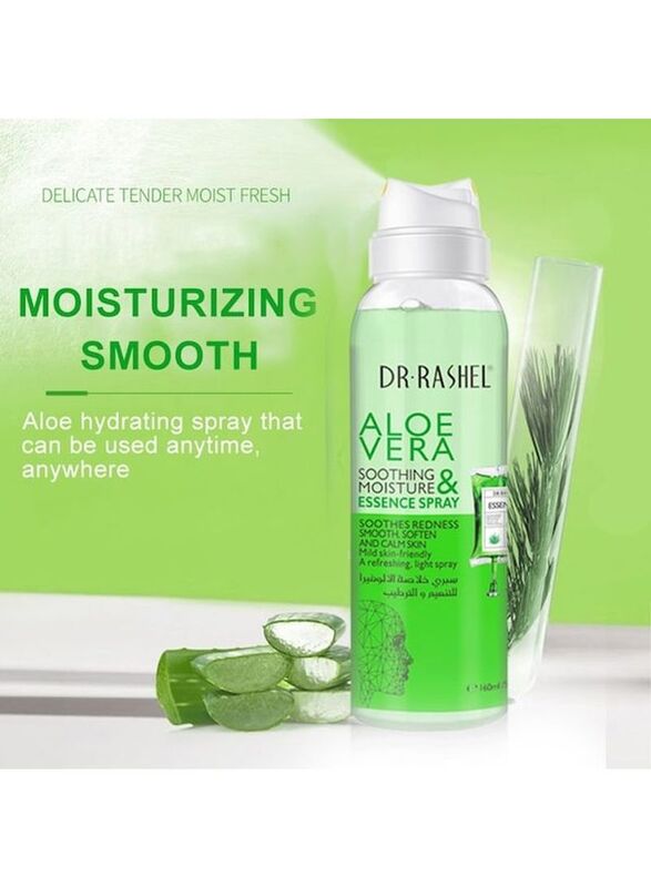 Dr. Rashel Aloe Vera Soothing And Moisture Essence Spray, 160ml