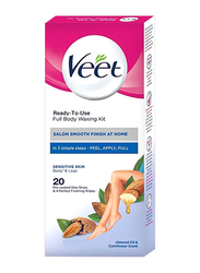 Veet Ready To Use Waxing Strip, 20 Strips
