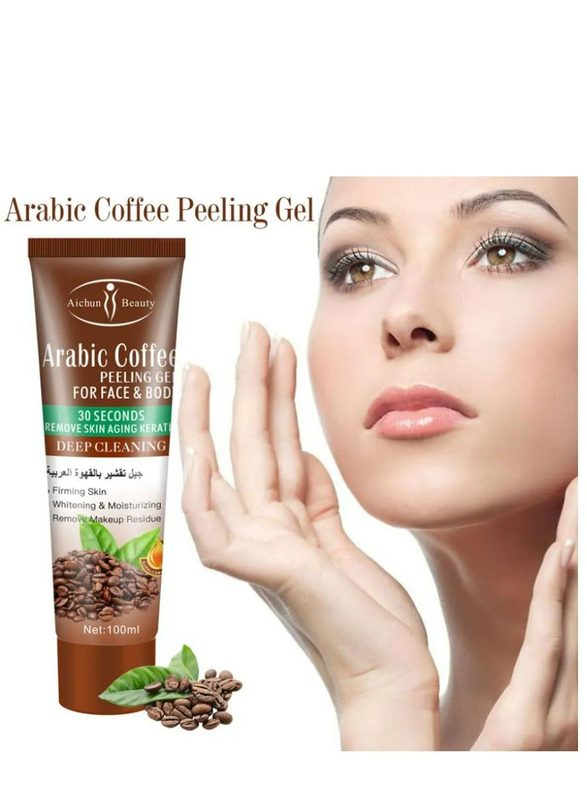 Aichun Beauty Arabic Coffee Peeling Gel, 100ml