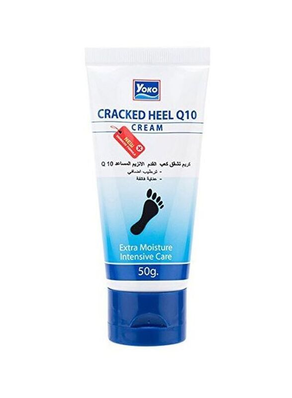 Yoko Extra Moisture Intensive Care Cracked Heel Q10 Cream, 50ml