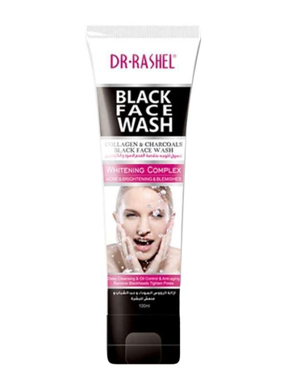 Dr. Rashel Collagen Charcoal Black Face Wash, 100ml