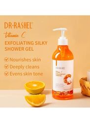 Dr Rashel Exfoliating Silky Shower Gel with Vitamin C, 500ml