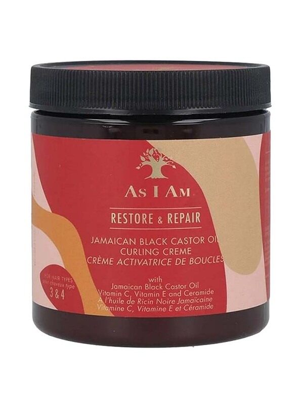 

As I Am Restore & Repair Jamaican Black Castor Oil Curling Cream, 227gm