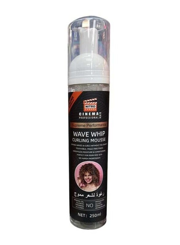 

Nitro Canada Wave Whip Curling Mousse for All Hair Types, 250ml