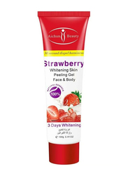 Aichun Beauty Gel Exfoliating Face & Body with Strawberries, 100gm