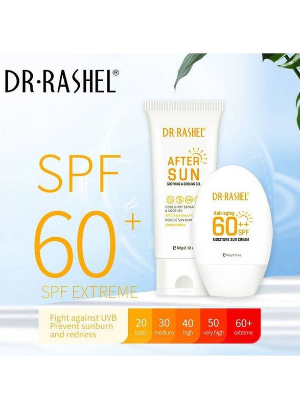 Dr. Rashel Hydrating and Anti-Aging Sun Protection Kit, 2 x 120gm