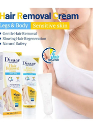 Disaar Aloe Vera & Vitamin E Extract Hair Removal Cream, 100gm