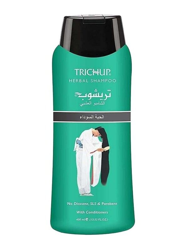 

Trichup Black Seed Herbal Shampoo with All Hair Types, 400ml