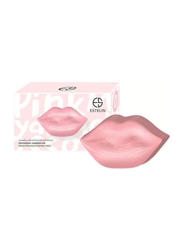 Estelin Hydrating Lip Patch Sleeping Lip Mask Cherry, 22 x 60gm