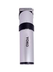 Yoko YK-6092 Electric Hair and Beard Trimmer, Silver