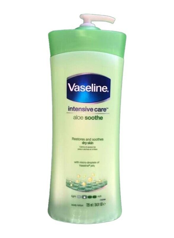 

Vaseline Intensive Care Aloe Soothe Body Lotion, 725ml