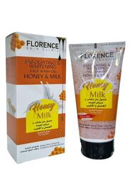 Florence Honey Milk Exfoliating Whitening Face Wash Gel