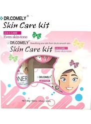 Dr. Comely Even Skin Tone Skin Care Care Kit, 4 Pieces