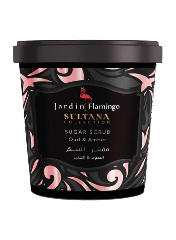 

Jardin Flamingo Sultana Oud & Amber Sugar Scrub, 600g