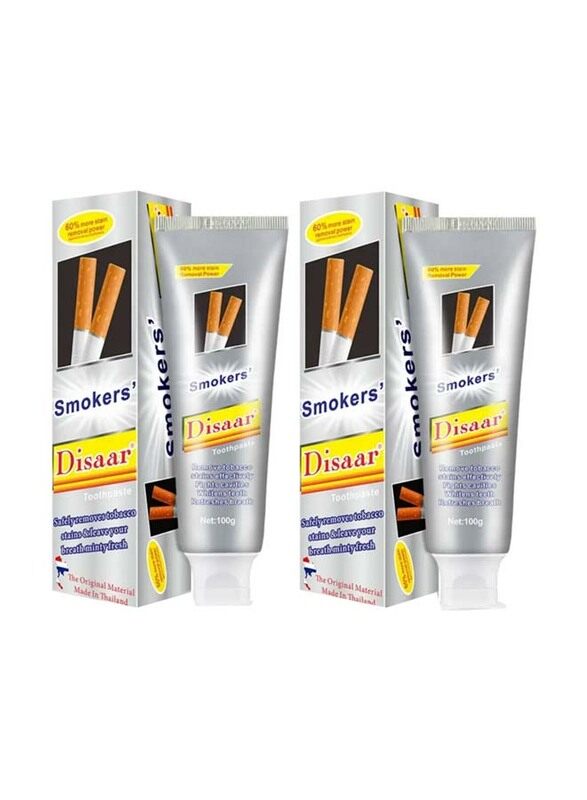 

Disaar Smokers Toothpaste, 2 x 100gm