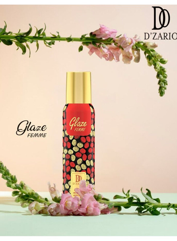 

D'zario Glaze Famme 200ml Body Spray for Women