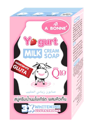 A Bonne Yogurt Milk Cream Soap, 90gm