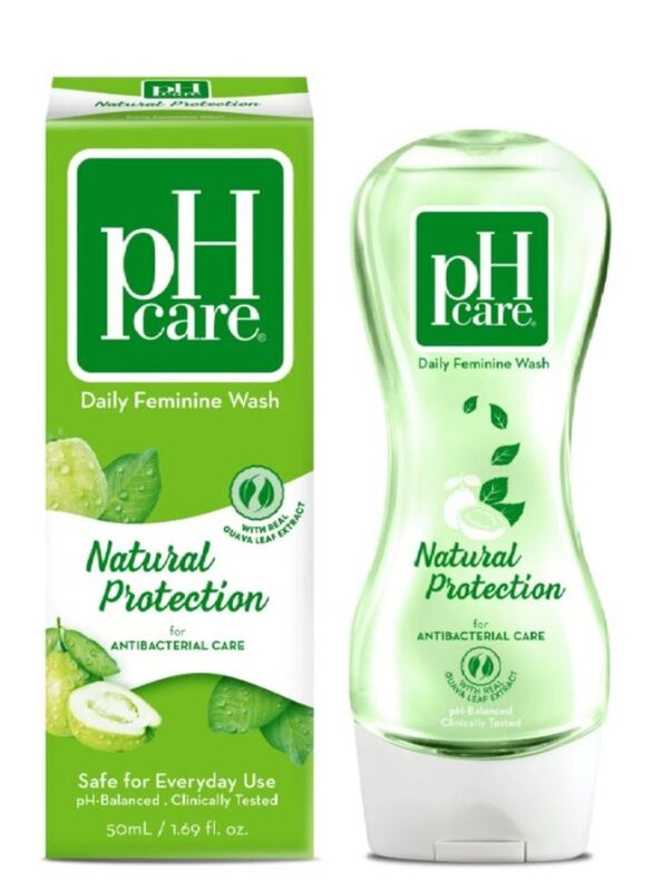 PH Care Natural Protection Feminine Wash, 50ml