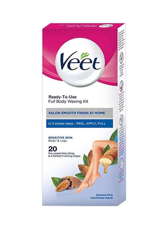 

Veet Ready To Use Waxing Strip, 20 Strips