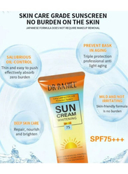 Dr. Rashel Whitening & Moisturizing Sun Cream, SPF 75, 60gm