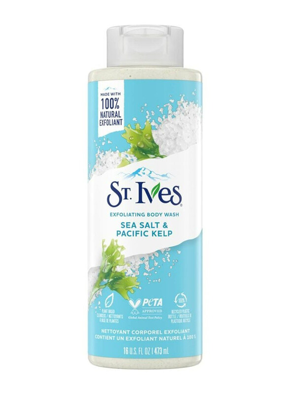 

St. Ives Sea Salt & Pacific Kelp Exfoliating Body Wash, 473ml