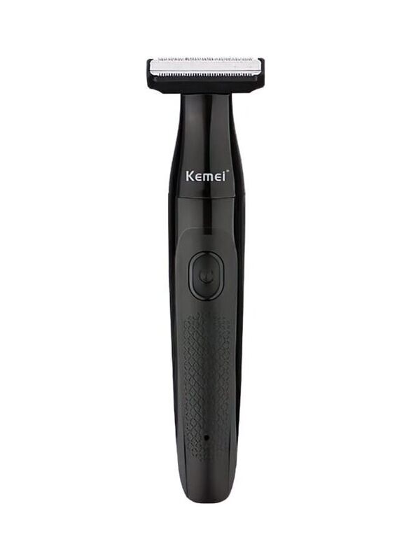 Kemei KM-114 Professional Design 3 In 1 Electric Multi Function Men Grooming Set, Black