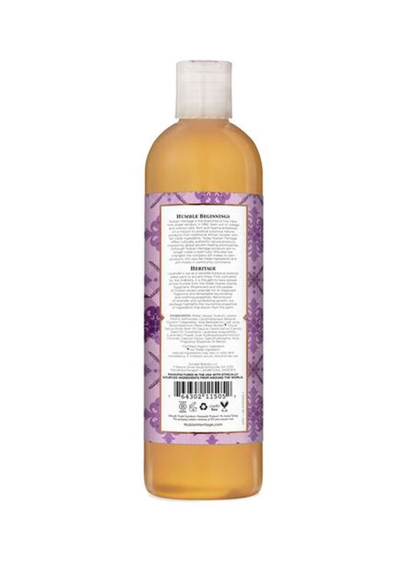 Nubian Heritage Lavender and Wildflower Body Wash, 13oz