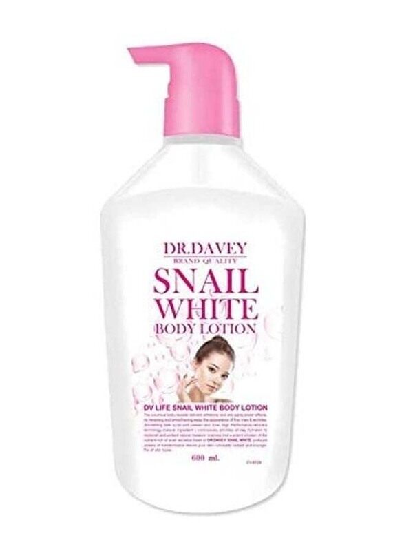 

Dr. Davey Snail White Body Lotion, 600ml