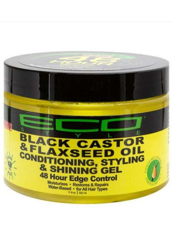 

Eco Style Black Castor & Flaxseed Oil Conditioning, Styling & Shining Gel for All Hair Types, 325ml