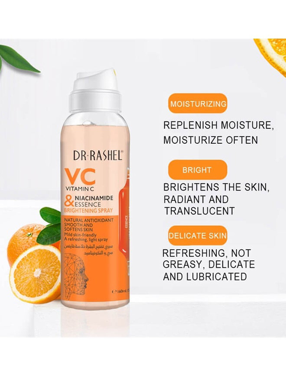 Dr Rashel Vc & Niacinamide Essence Brightening Spray, 160ml