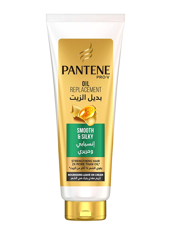 Pantene Pro-V Smooth & Silky Oil Replacement for Frizzy Hair, 350ml